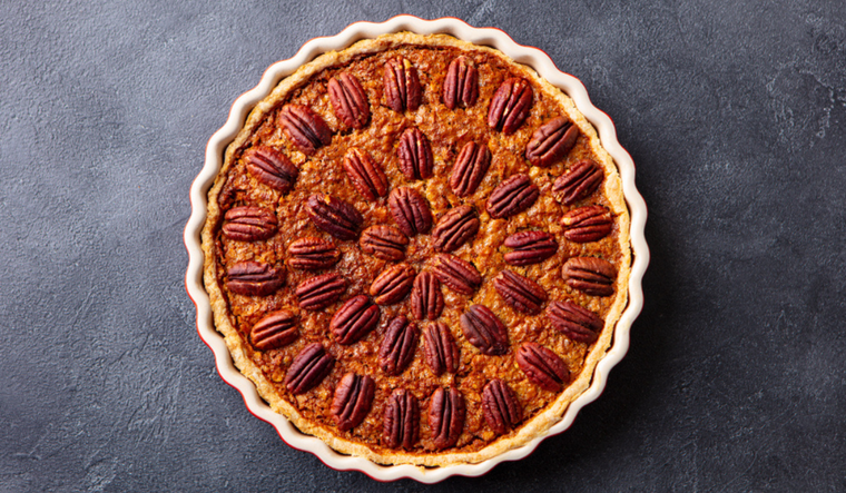 El postre que enamora a todos: tarta de nueces pecán: Foto: Shutterstock