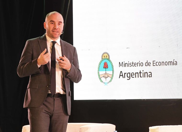 El ex ministro de Economía, Martín Guzmán Foto: Télam