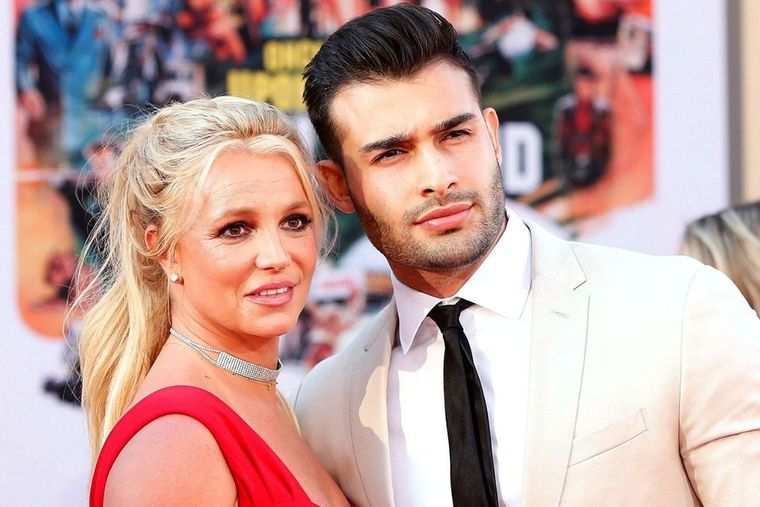 Britney Spears y Sam asghari Britney Spears y Sam asghari Foto: Infobae