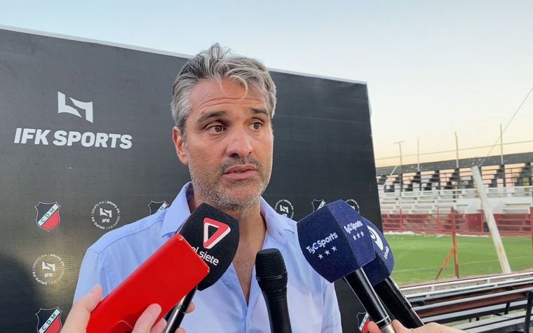 Sara se mostró feliz tras el 2 a 0 ante Quilmes.