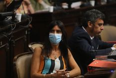 La presidenta provisional del Senado le respondió al ministro de Trabajo de la Nación. Foto: Twitter Senado Mendoza