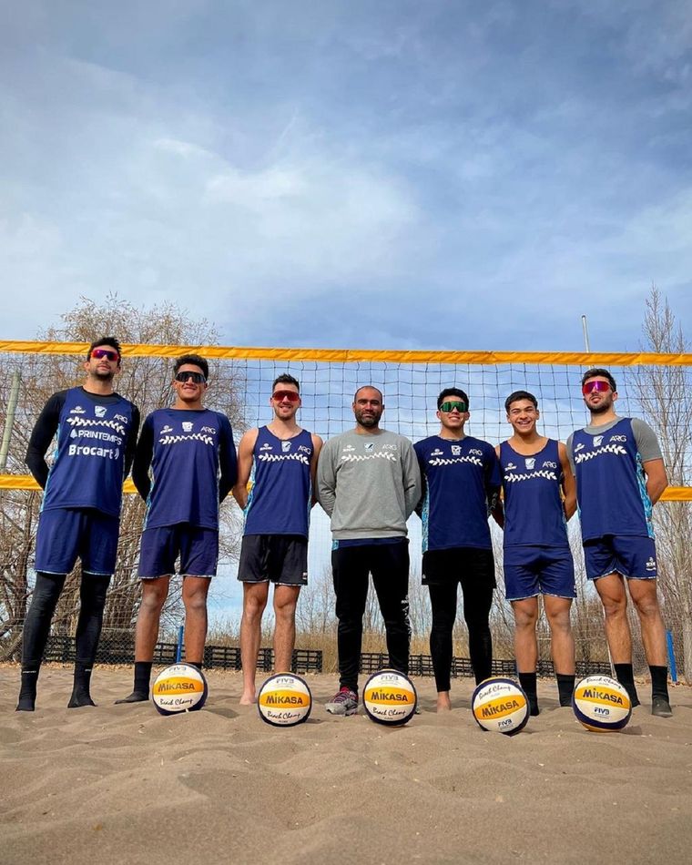 Azzad,Bueno, Amieva, Andraos, Arrigo, Sancer y Aveiro. De Tunuyán para el mundo.