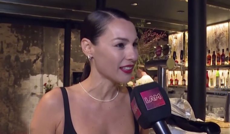 Pampita habló de la posibilidad de que su hijo Bautista vaya al Bailando Foto: Captura TV