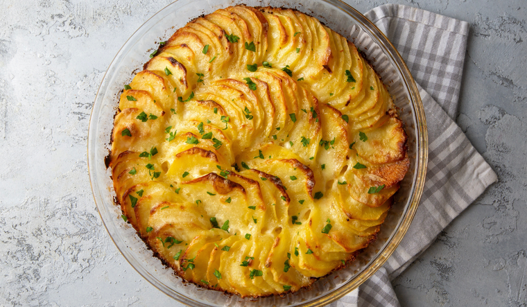 Receta de papas gratinadas con crema, una delicia Receta de papas gratinadas con crema, una delicia