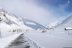 Las nevadas históricas del año pasado no se repetirían Foto: Gendarmería Nacional