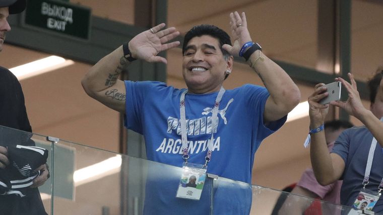 Diego Armando Maradona Foto: Archivo MDZ