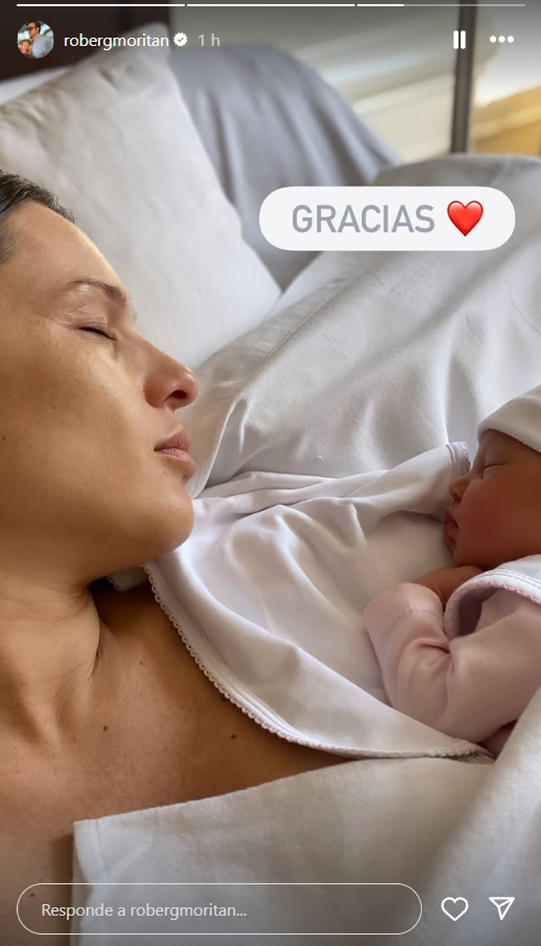 El saludo de Roberto García Moritán a Pampita por el Día de la Madre. Foto: captura de pantalla Instagram/ @robergmoritan. El saludo de Roberto García Moritán a Pampita por el Día de la Madre. Foto: captura de pantalla Instagram/ @robergmoritan. 