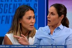 Agustina Gorzelany, goleadora de Las Leonas, y Mechi Margalot, exjugadora de la Selección argentina de hockey sobre césped.