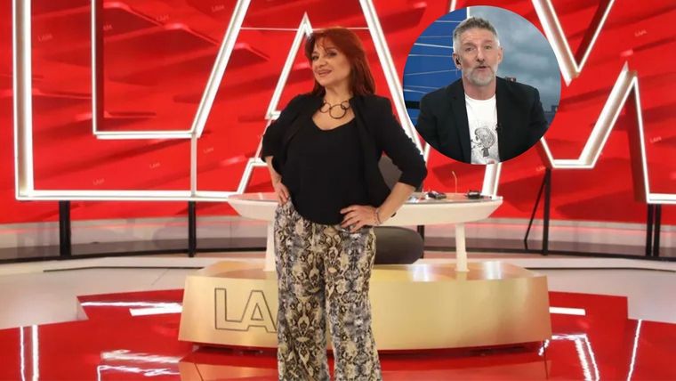 Marcela Feudale y Luis Novaresio protagonizaron un fuerte cruce en X.