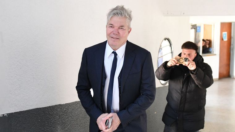 El defensor de la artista se mostró conforme. Foto: RS Fotos.