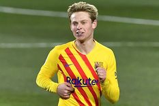 Frenkie de Jong, autor del gol. Foto: Barcelona