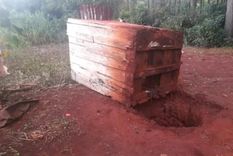 El bebé fue rescatado por un vecino Foto: Misiones online