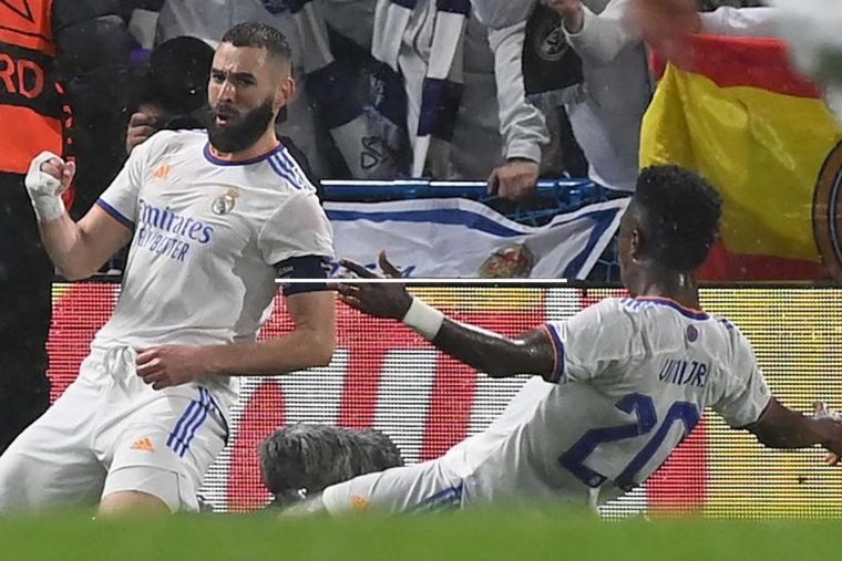 Hat-trick de Benzema en la victoria del Real Madrid.