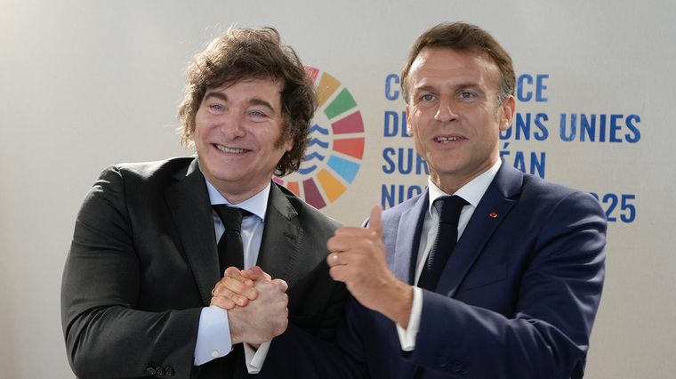 Javier Milei volverá a reunirse con Emmanuel Macron&nbsp;