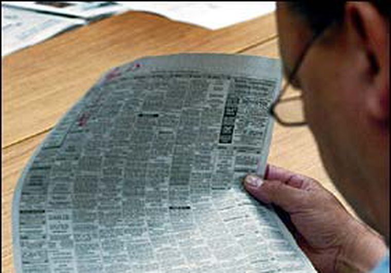 La demanda de empleo subió 0,21 por ciento por los avisos clasificados. Foto: web