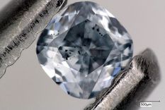 El diamante producido por China, todo un hallazgo. Foto Dpa