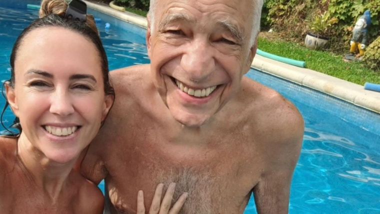 Estefanía Pasquini y Alberto Cormillot se casaron en 2019.