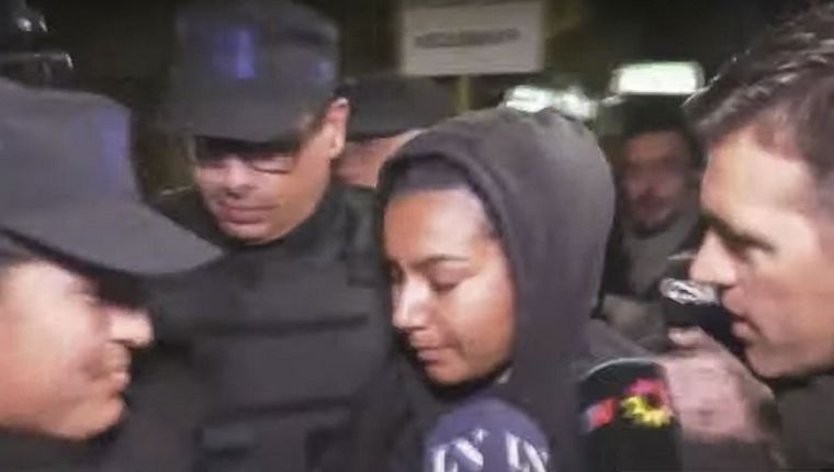 Macarena es una de las hijas de Laudelina Peña Foto: Noticias Argentinas