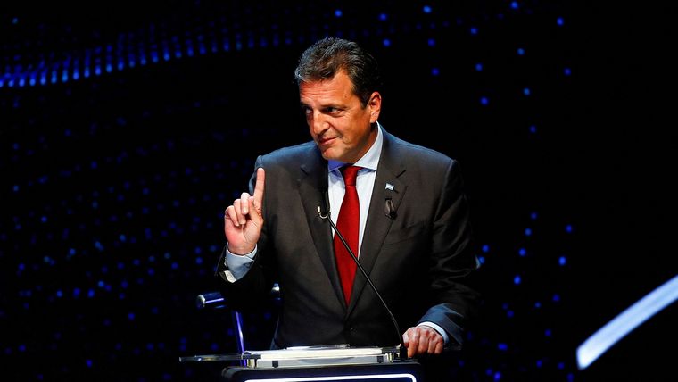 Sergio Massa buscará sacar de eje a su rival