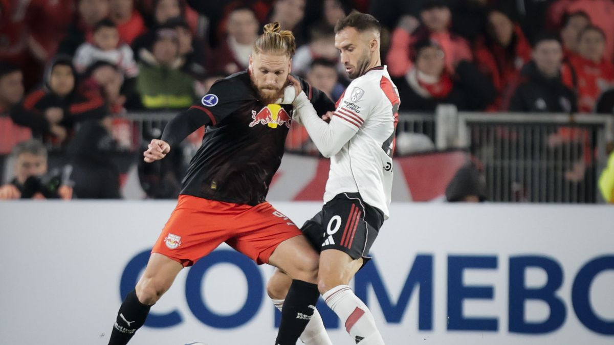 River le empató en el descuento a Bragantino en el Monumental y quedó a un pasito de la clasificación