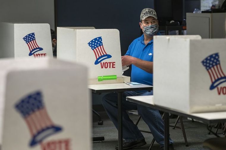 Una nueva lucha sobre el derecho de votación asoma en Estados Unidos. Foto: GETTY IMAGES