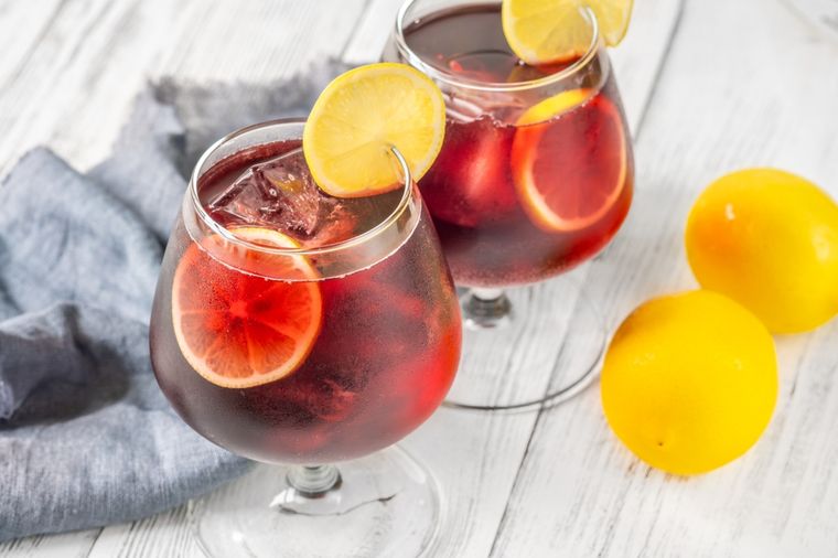 El tinto de verano se convirtió en la bebida furor para el calor. Foto: Shutterstock