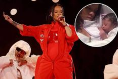 imperdible: se filtro el nombre del bebe de rihanna, se llama...