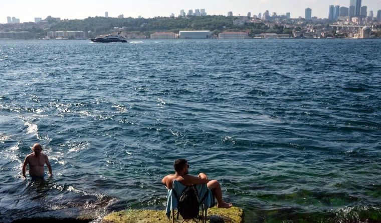 Turquía calor mar Turquía registra una ola de calor histórica. Foto: Efe.