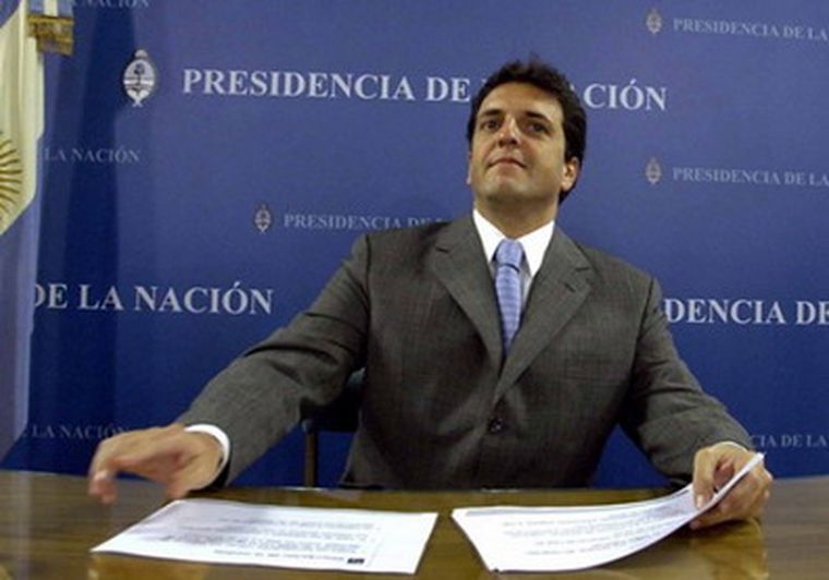 El jefe de Gabinete, Sergio Massa.