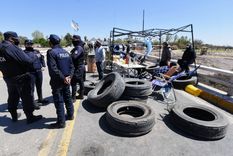 san luis: productores ratifican el corte y reciben apoyo de camioneros san luis: productores ratifican el corte y reciben apoyo de camioneros