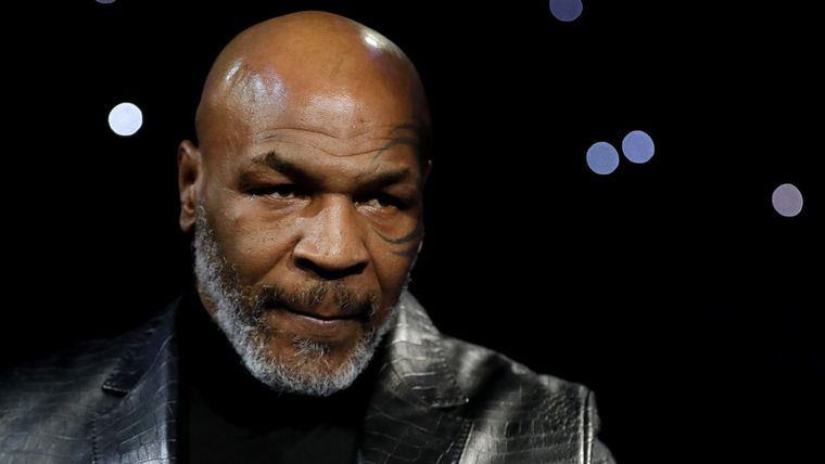 El exboxeador estadounidense Mike Tyson. Las Vegas, EE.UU., 22 de febrero de 2020.