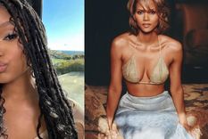 Halle Bailey y Halle Berry Una dulce amistad. Foto: @hallebailey / @halleberry