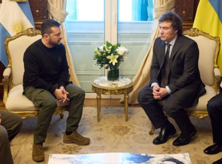 El presidente europeo volvió a felicitar a Milei Foto: archivo