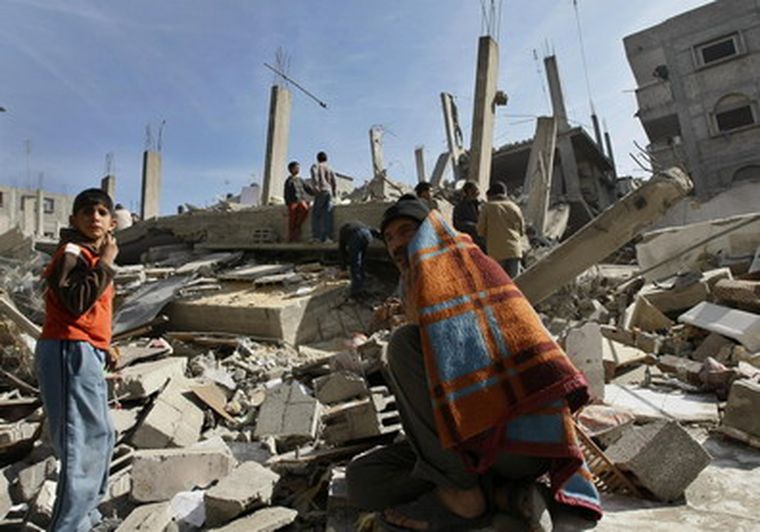 Ayer Israel desalojó Gaza. Foto: NA