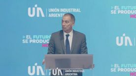 Diego Santilli en la UIA.