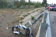 Así quedó el vehículo tras el accidente Foto: Diario El Chubut Así quedó el vehículo tras el accidente Foto: Diario El Chubut