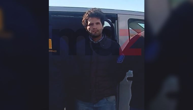 Gimenes Guiffrey el día que cayó en Mar del Plata. Ahora, luego de casi un año en la cárcel, accedió a la detención domiciliaria.&nbsp;&nbsp;