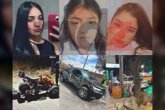 Agustina Spisso, Carolina Aquino y Luciana Báez, las tres jóvenes mendocinas que murieron en accidentes esta semana.