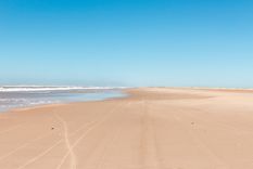 Esta playa está en el estado de Rio Grande do Sul Foto: Shuttestock