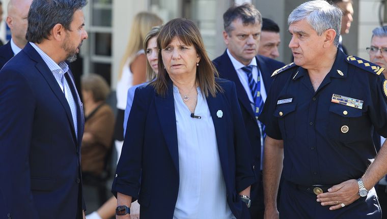 La ministra de Seguridad, Patricia Bullrich, es una de las que promueve la baja en la edad de imputabilidad Foto: NA
