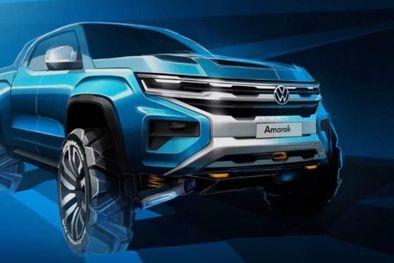 MDZol | Boceto de VW sobre la nueva pick up Amarok.