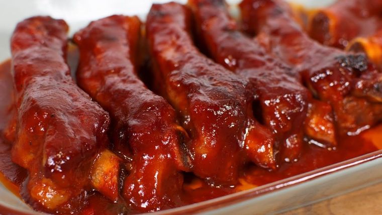Ribs a la barbacoa Una receta exquisita para hacer en pocos pasos Foto: Solo Carnes