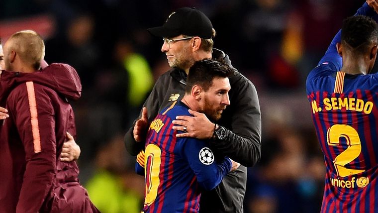 Klopp elogió a Messi Foto: Archivo