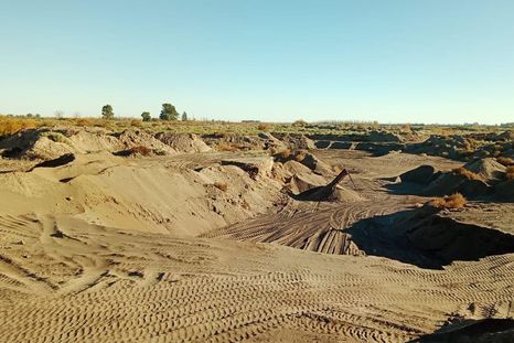 La mina estaba situada en algún punto de la ruta 143. La mina estaba situada en algún punto de la ruta 143.