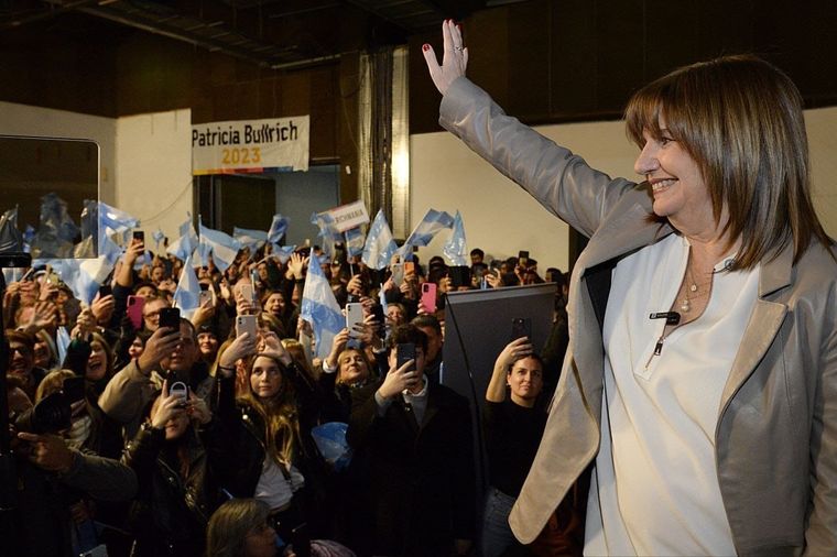 Patricia Bullrich realizó su primer acto de cierre de campaña en CABA Foto: Prensa Patricia Bullrich