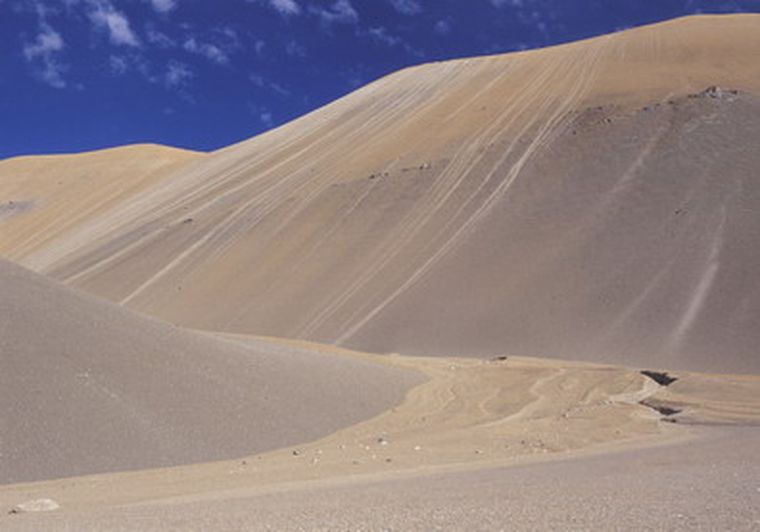 El desierto de Acatama asustó a la organización. Foto: WEB