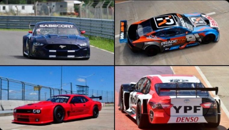 Los nuevos TC salieron a pista en San Nicolás. Foto: ACTC