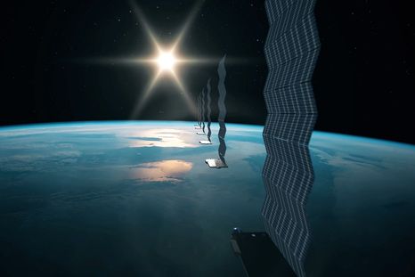 La compañía Starlink dispone hoy de más de 6.750 satélites en órbita Foto: Shutterstock