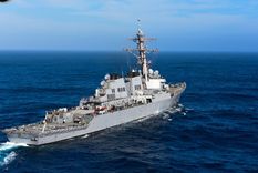 Tensión en el mar de China Meridional.