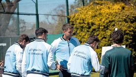 El equipo argentino de Copa Davis se enfoca en el duelo ante Alemania por los cuartos de final del torneo. El equipo argentino de Copa Davis se enfoca en el duelo ante Alemania por los cuartos de final del torneo.